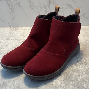 Cloudsteppers by Clarks Burgundy Ankle Booties size 9 like new